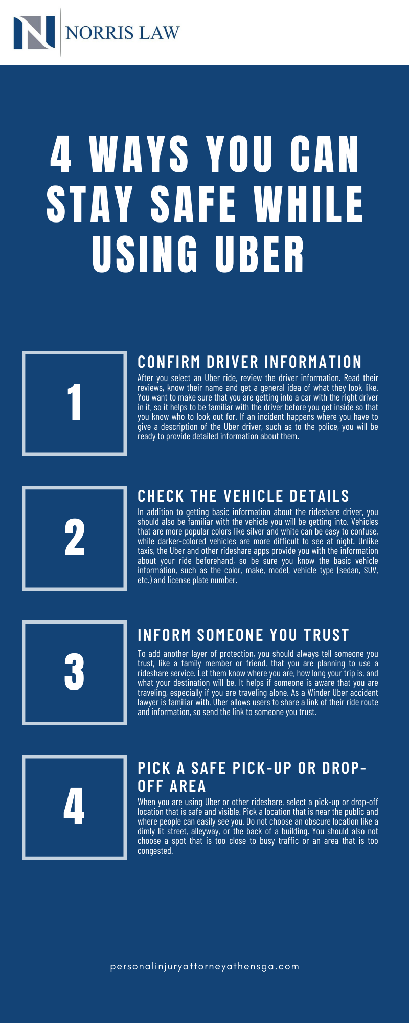 4 Ways You Can Stay Safe While Using Uber
