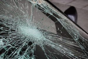 Car Accident Lawyer Lawrenceville, GA - broken glass on a car